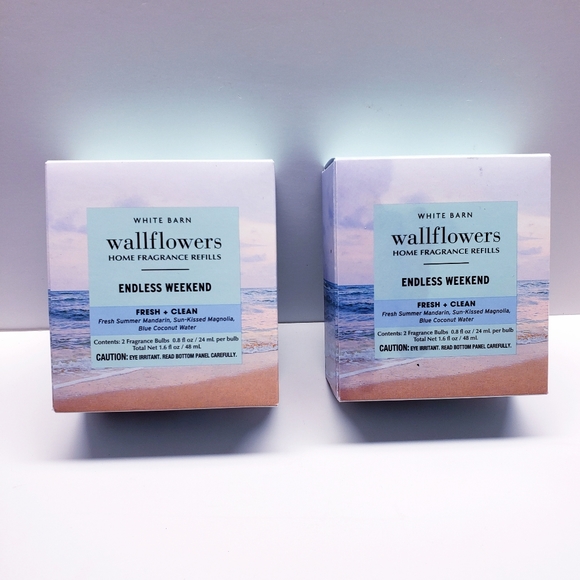 Bath & Body Works ENDLESS WEEKEND Wallflowers Fragrance Refill, 0.8 oz(4 pack) - Picture 4 of 5
